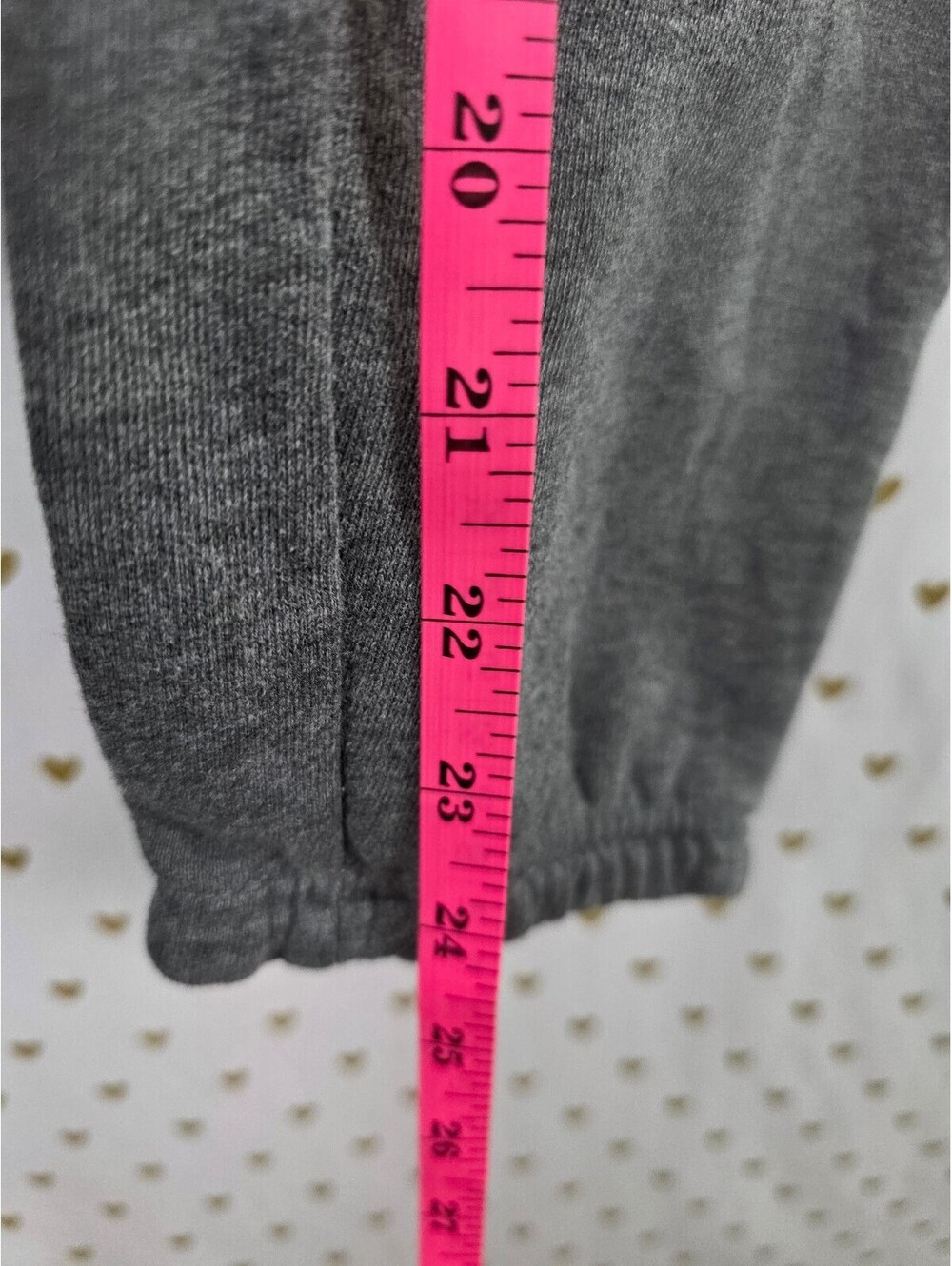 Victorias Secret PINK Vintage University Sweats XS Joggers Sweatpants Grey - Picture 4 of 7